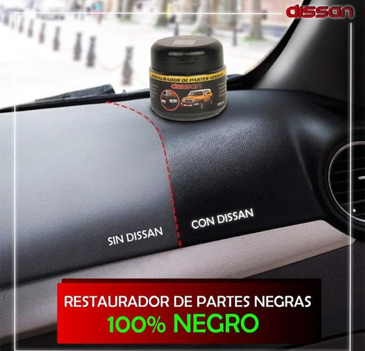 Restaurador de partes negras 200gr